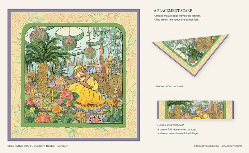 Garden Under Glass（温室后花园） — Concept Application · Scarf. Published image 7 of 10.