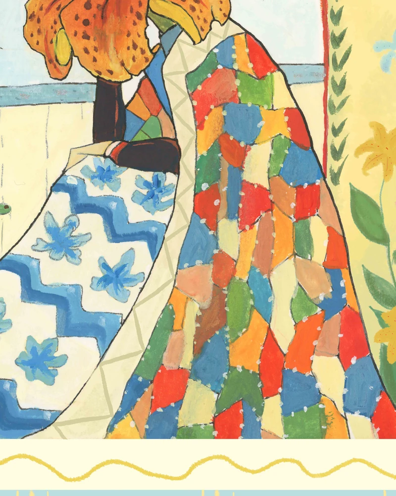 Spring Lily（春日百合） — Garment and motif detail. Published image 3 of 13.