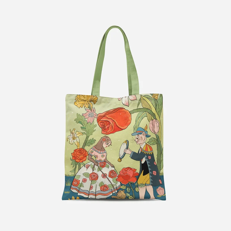 Ms. Sloth from The Adventure in the Garden（树懒小姐花园记） — Concept Application · Long tote visualization. Published image 5 of 6.
