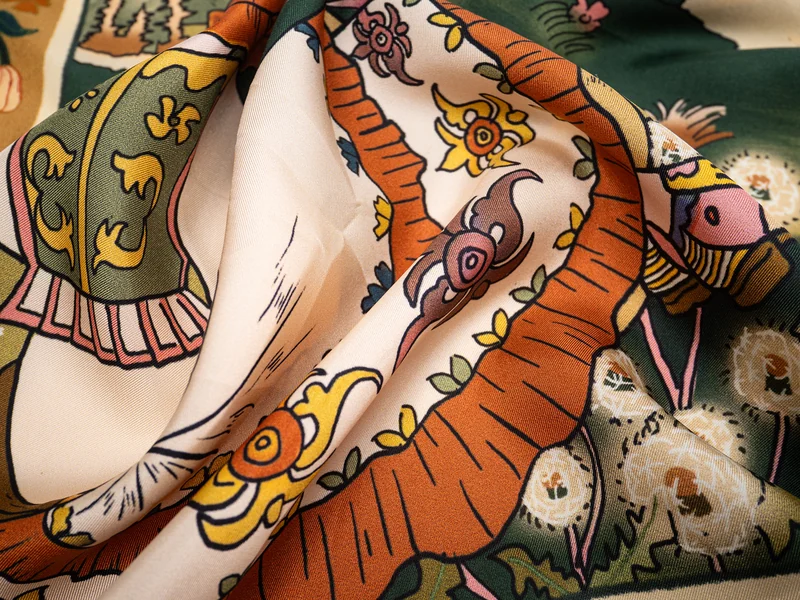 Ms. Rose’s Travels in Xinjiang（游疆之旅） — Real Product · Textile detail photograph. Published image 9 of 11.