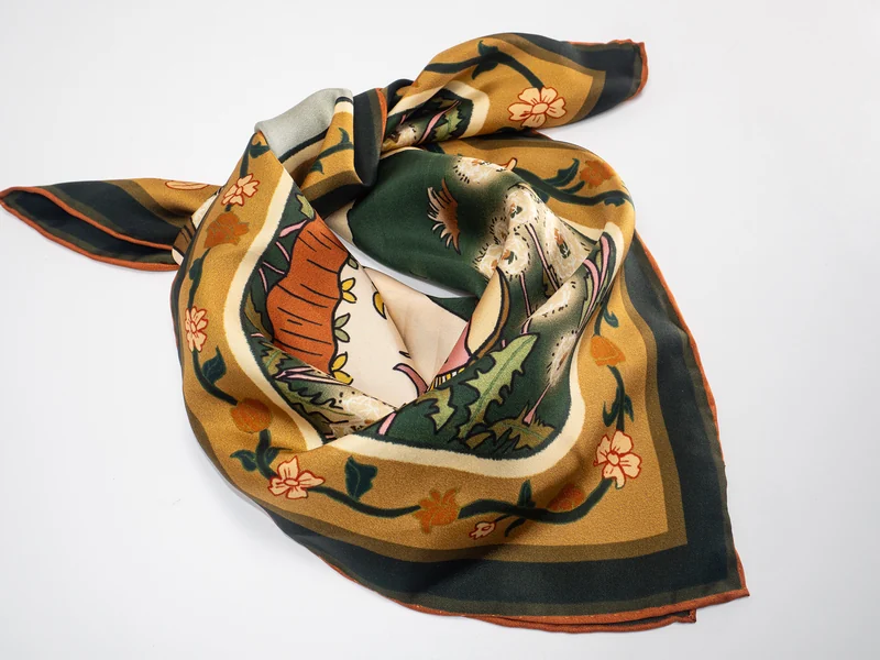 Ms. Rose’s Travels in Xinjiang（游疆之旅） — Real Product · Knotted scarf photograph. Published image 8 of 11.