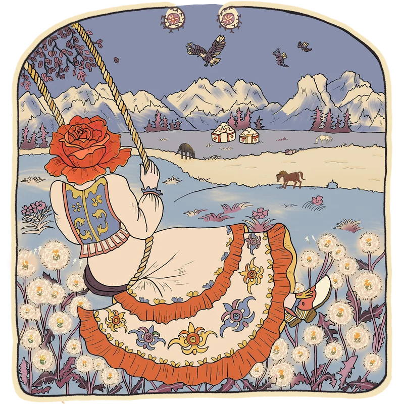 Ms. Rose’s Travels in Xinjiang（游疆之旅） — Concept Application · Magnet design. Published image 11 of 11.